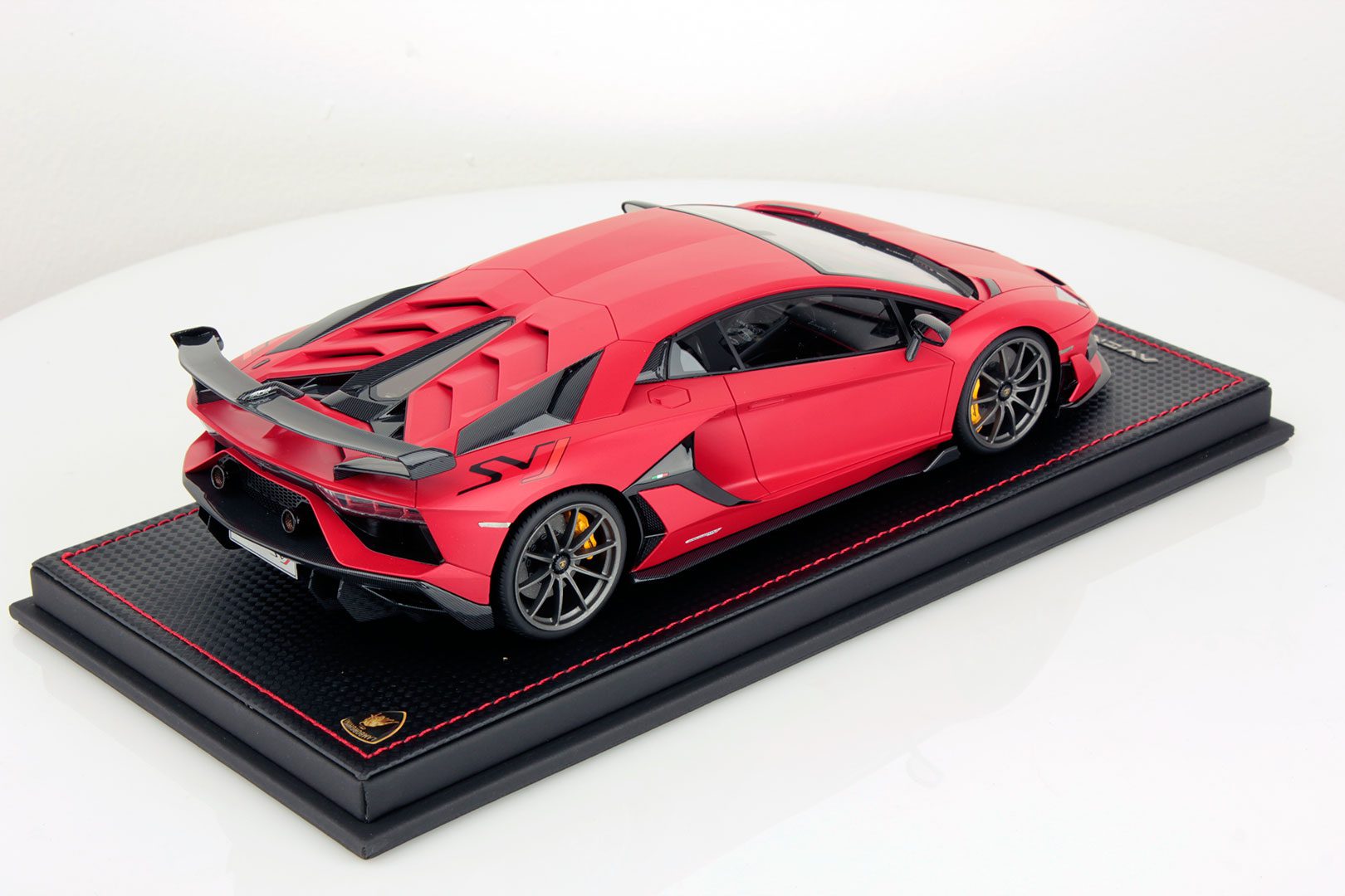 Lamborghini Aventador SVJ Rosso Mirmir – Atelier by MR Collection