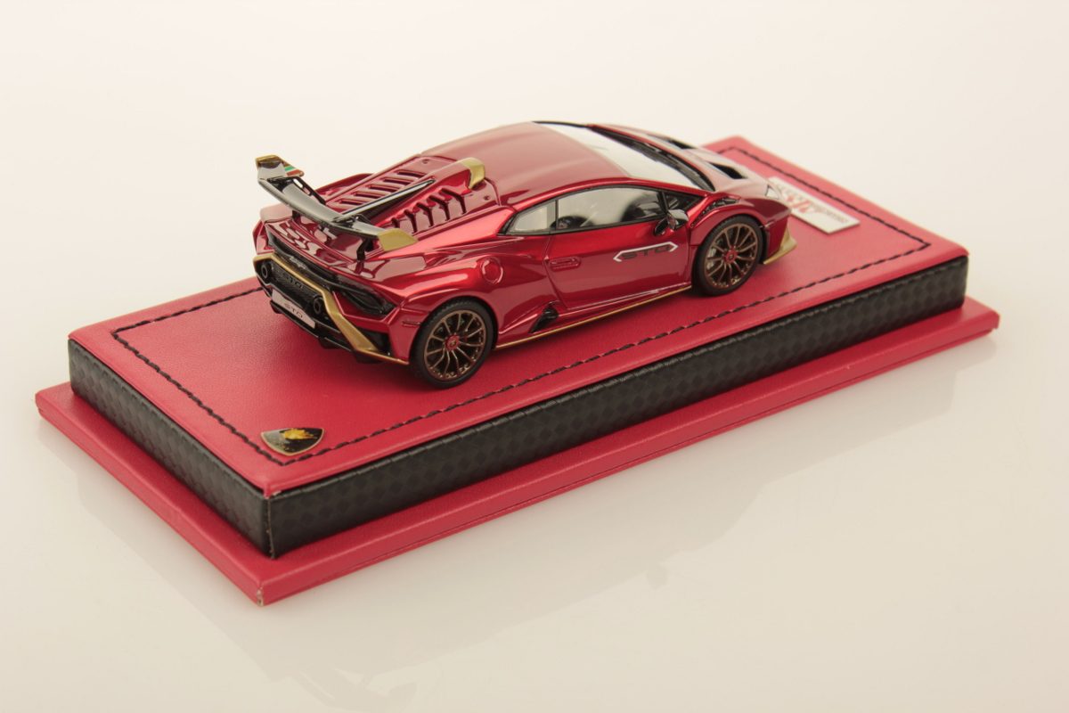 Lamborghini Huracan STO Pearl Red Italian Livery – Atelier by MR Collection